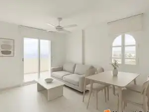 Sala d'estar de Pis en venda en Estepona amb Terrassa, Moblat i Forn