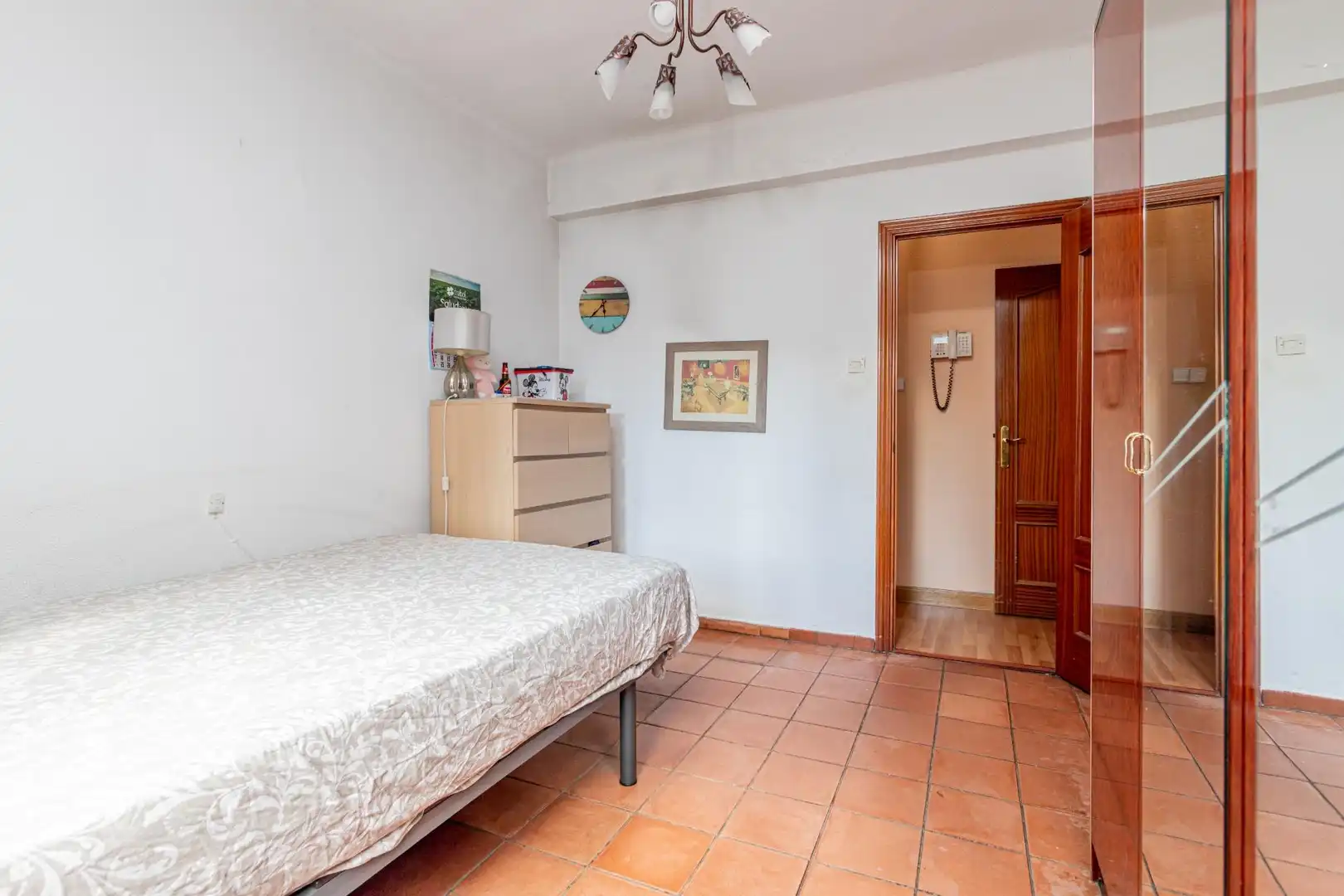Bedroom of Flat for sale in Madrid  with Heating
