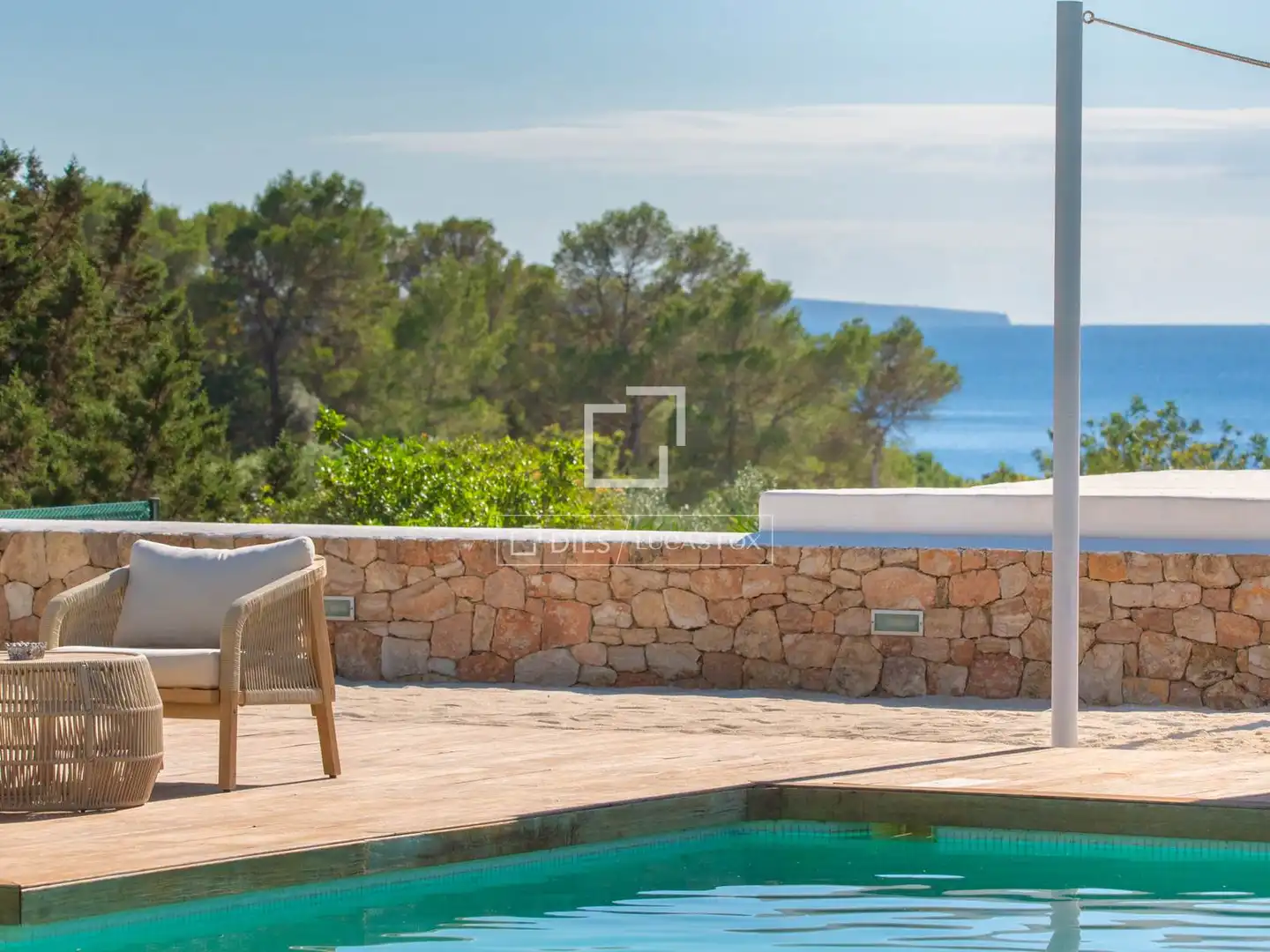 Terraza de Casa o chalet en venta en Sant Josep de sa Talaia con Aire acondicionado, Jardín privado y Terraza