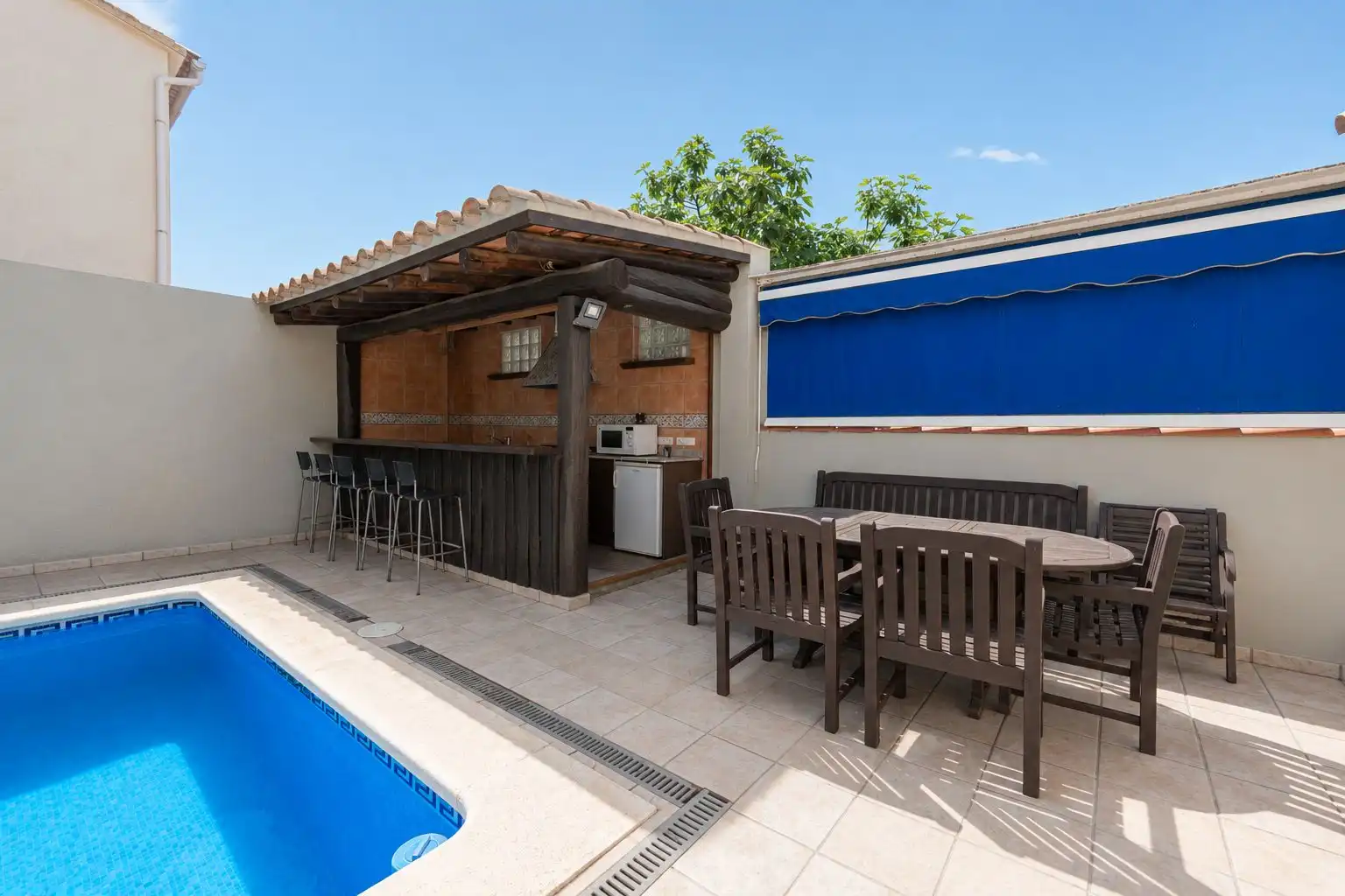 Terraza de Casa o chalet en venta en Empuriabrava con Terraza y Piscina