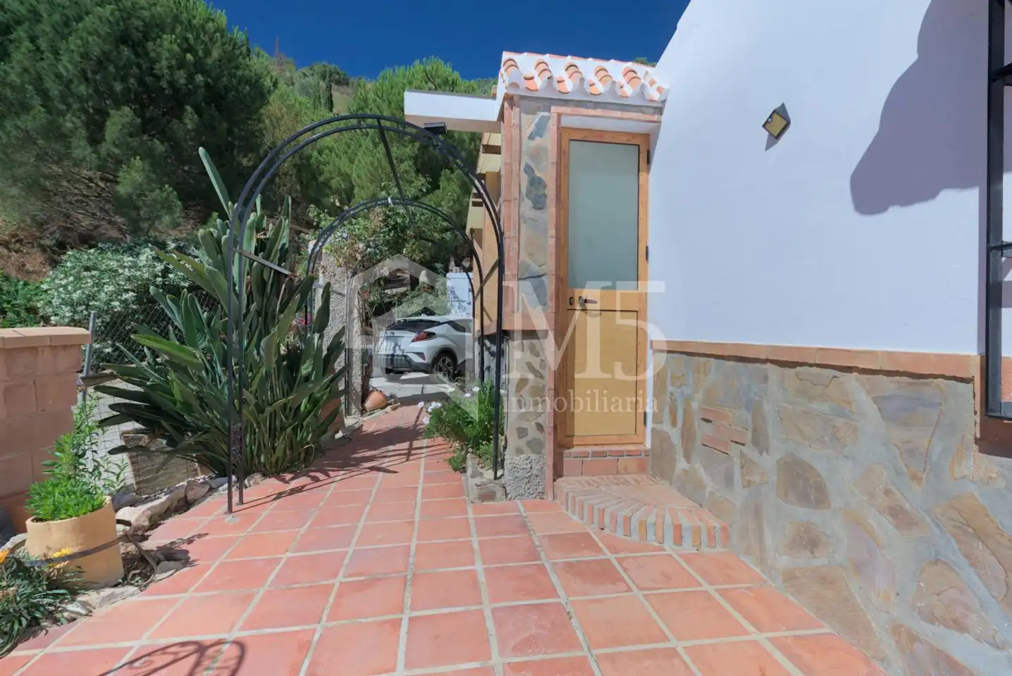 Vista exterior de Finca rústica en venta en Sayalonga con Piscina