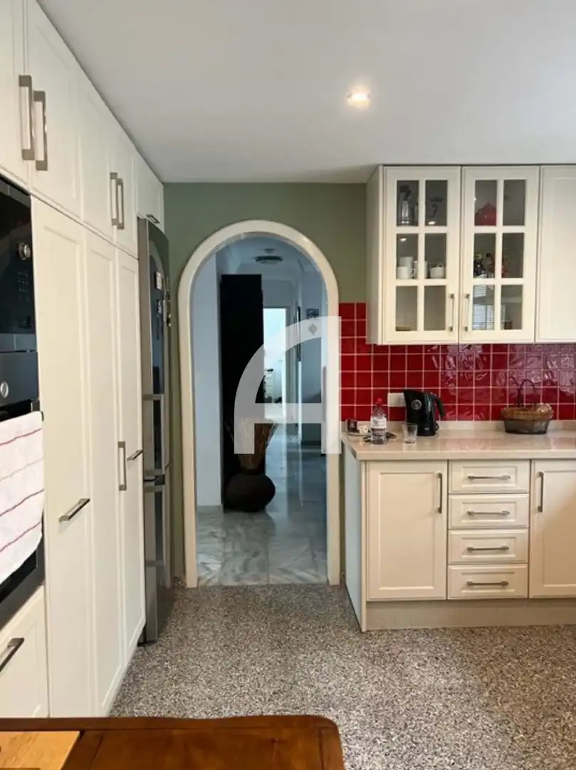Cuina de Casa o xalet de lloguer en Mijas amb Aire condicionat, Calefacció i Piscina