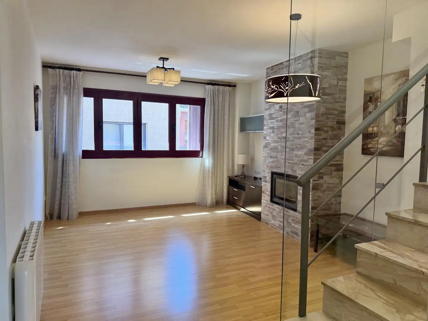 Wohnzimmer von Wohnung zum Verkauf in Bagà mit Heizung, Möbliert und Ofen
