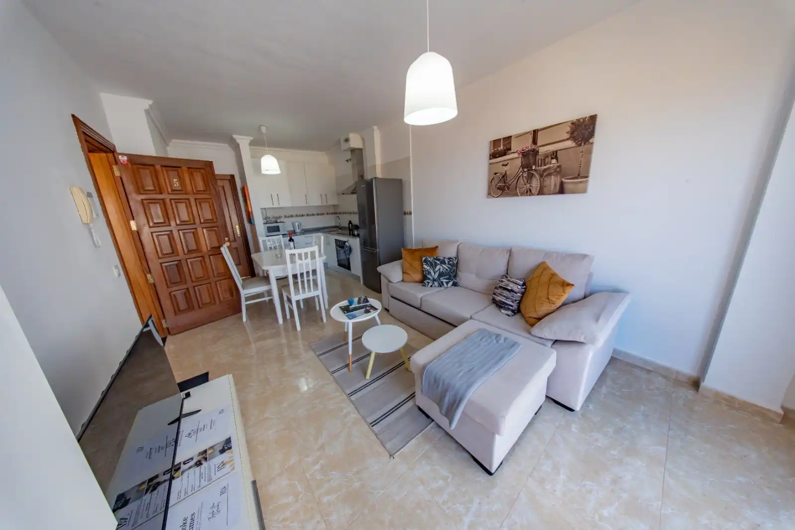 Sala d'estar de Pis en venda en Buenavista del Norte amb Terrassa i Balcó