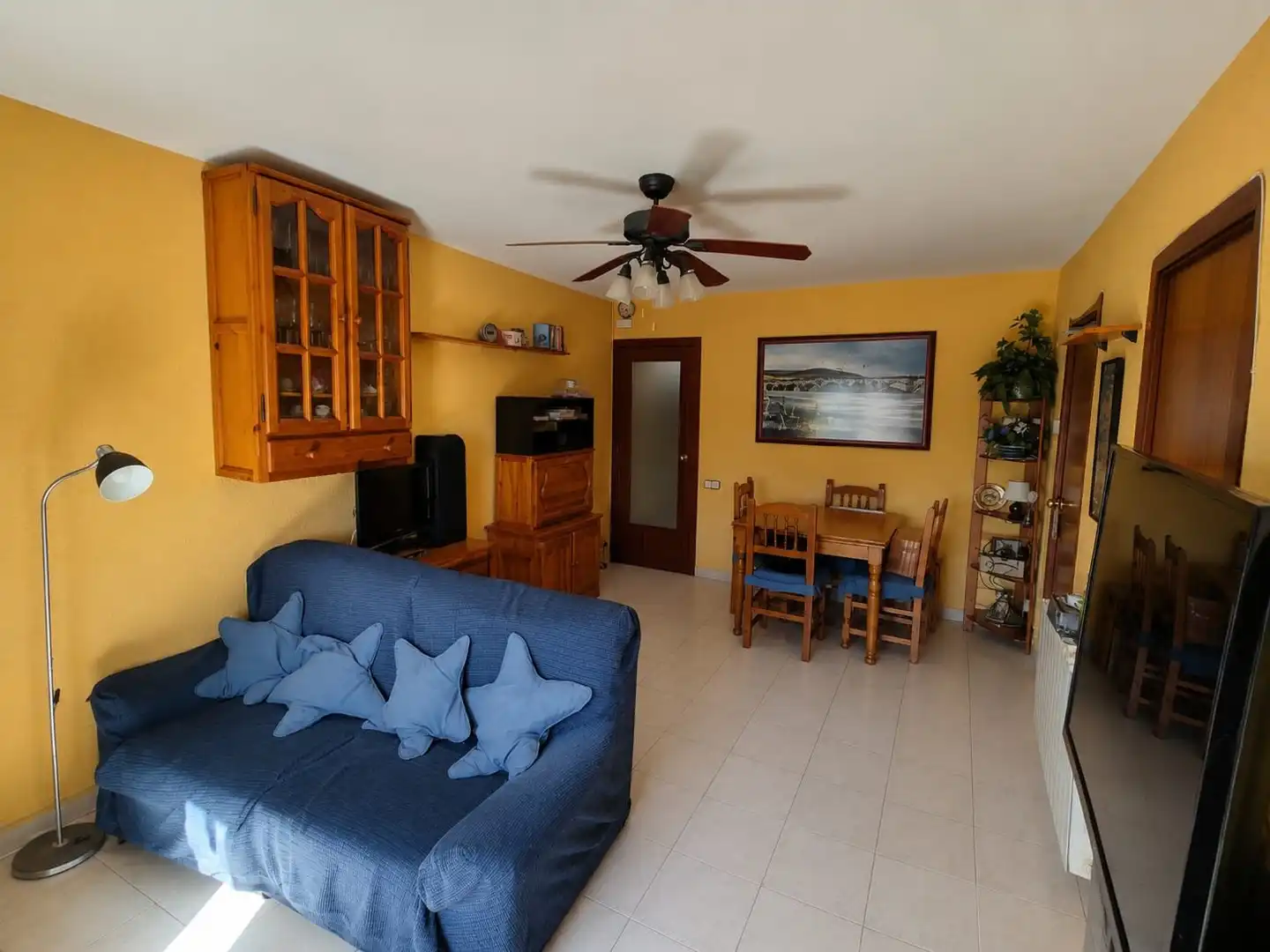 Sala d'estar de Pis en venda en Molins de Rei amb Aire condicionat, Calefacció i Balcó