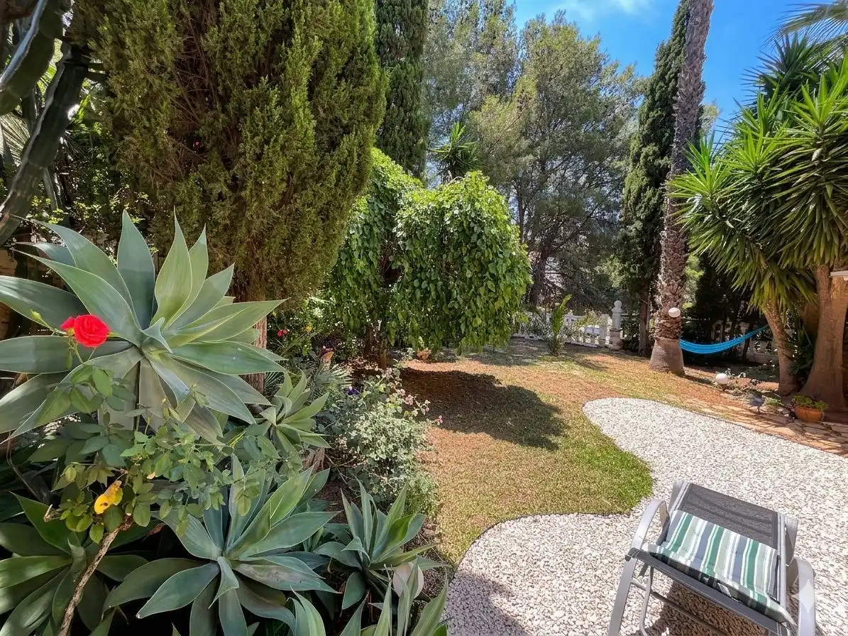 Garden of Houses for sale in Dénia  with Air Conditioner, Heating and Private garden