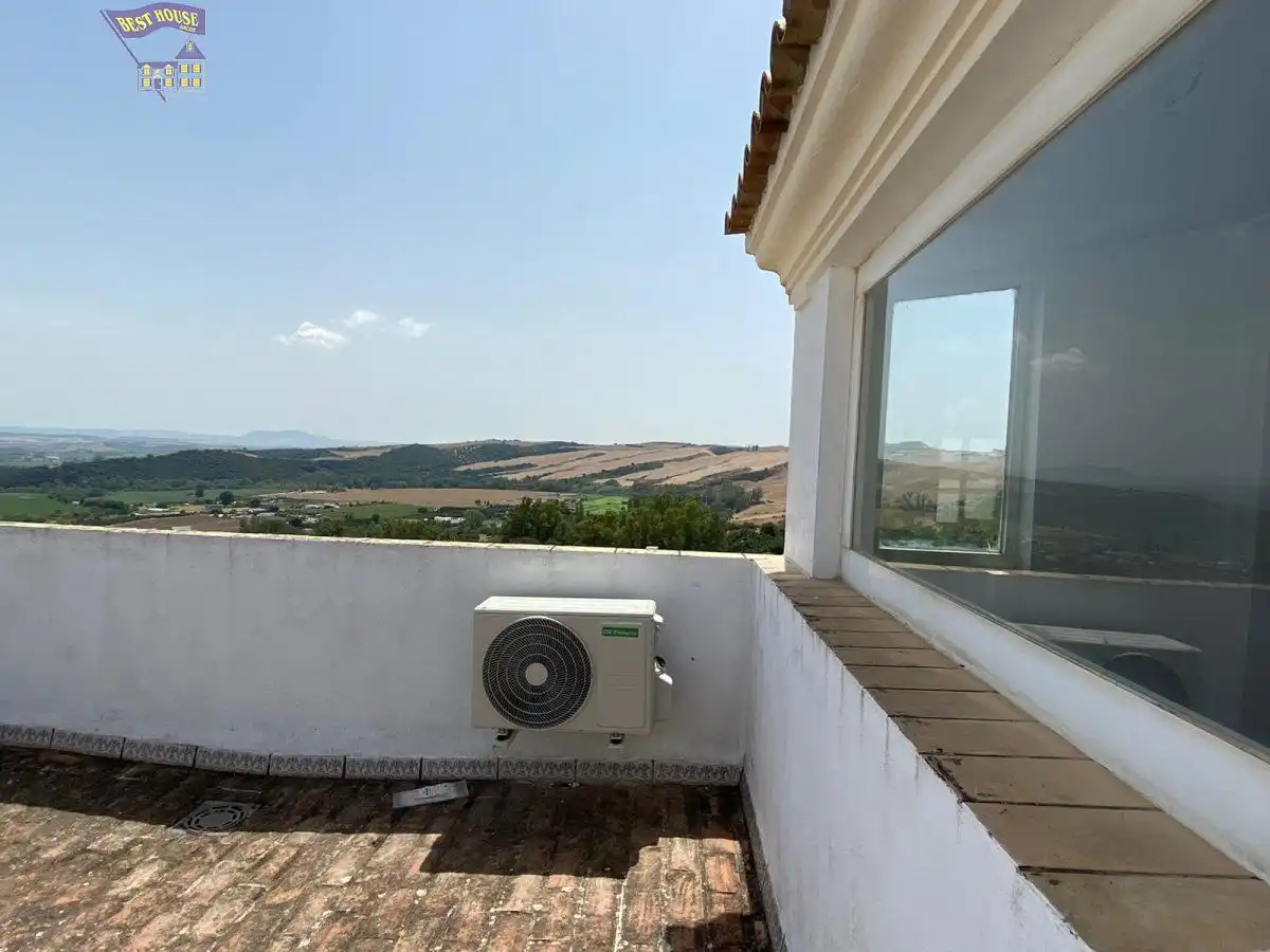 Terrassa de Apartament de lloguer en Arcos de la Frontera amb Aire condicionat, Terrassa i Moblat