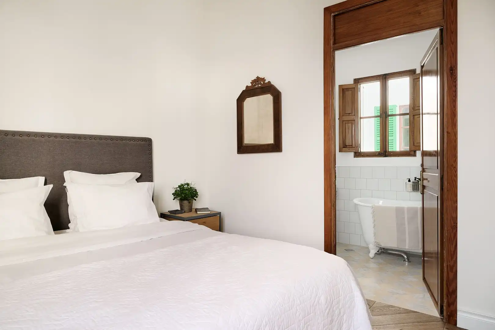Schlafzimmer von Wohnungen zum Verkauf in  Palma de Mallorca mit Terrasse und Balkon