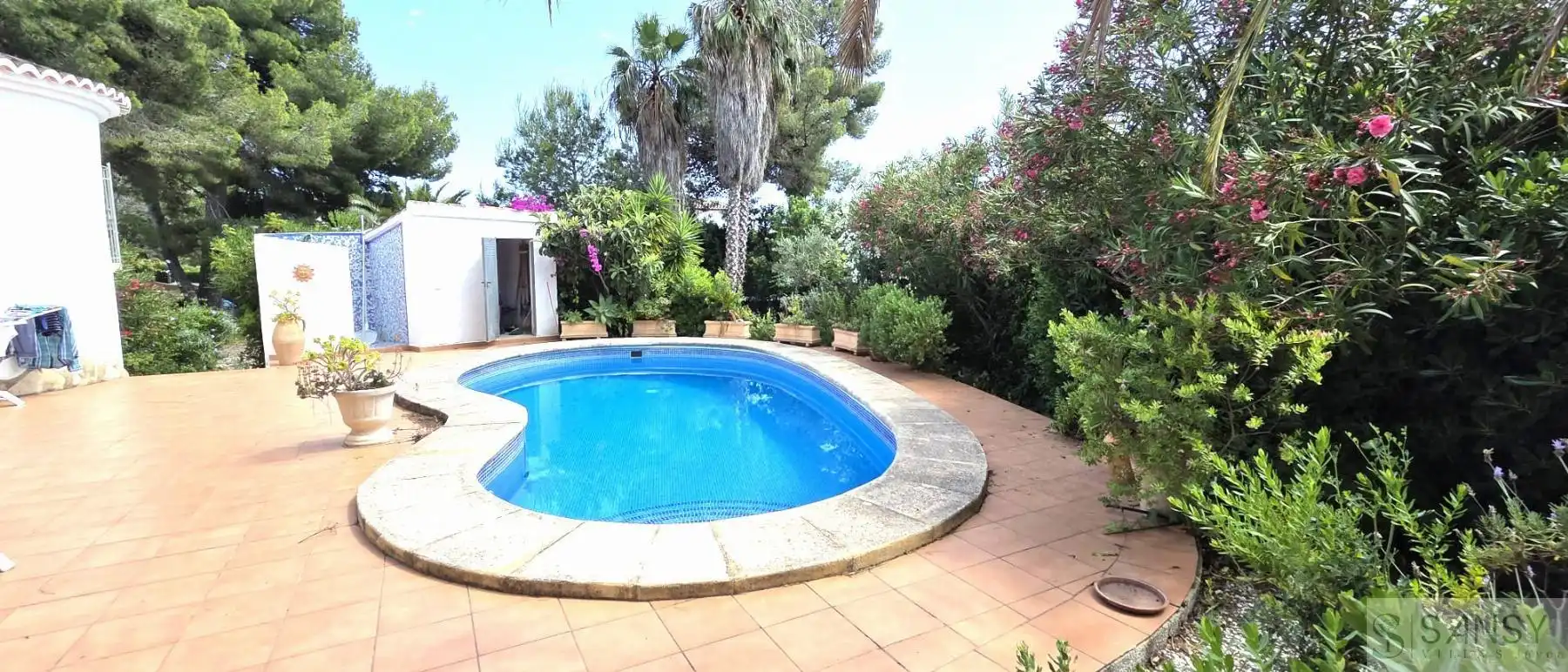 Piscina de Casa o chalet en venta en Jávea / Xàbia con Aire acondicionado, Calefacción y Trastero
