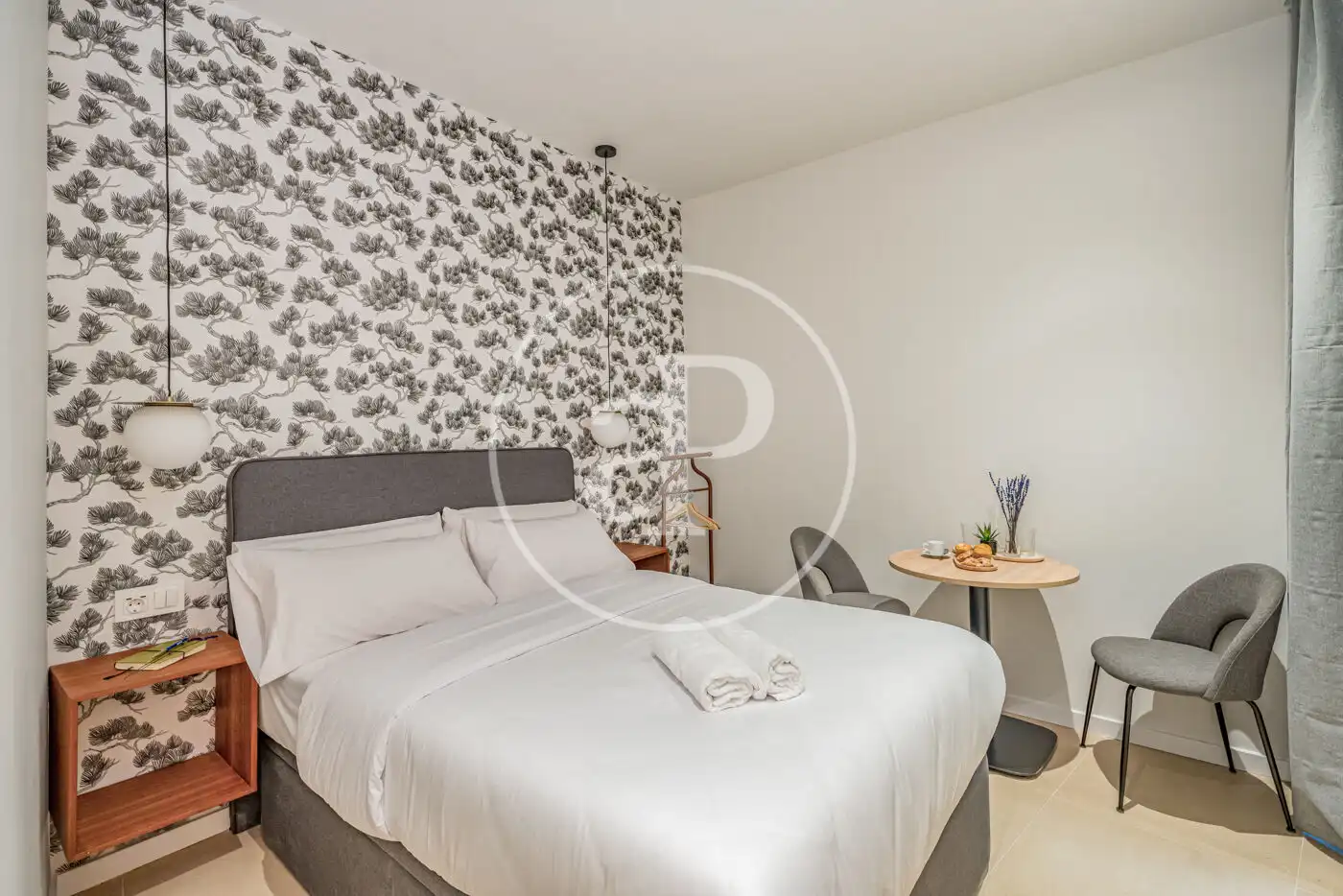 Bedroom of Flat for sale in Madrid  with Air Conditioner, Heating and Furnished