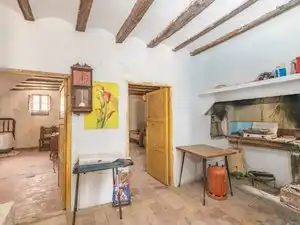 Cocina de Finca rústica en venta en Agost con Jardín privado, Terraza y Piscina