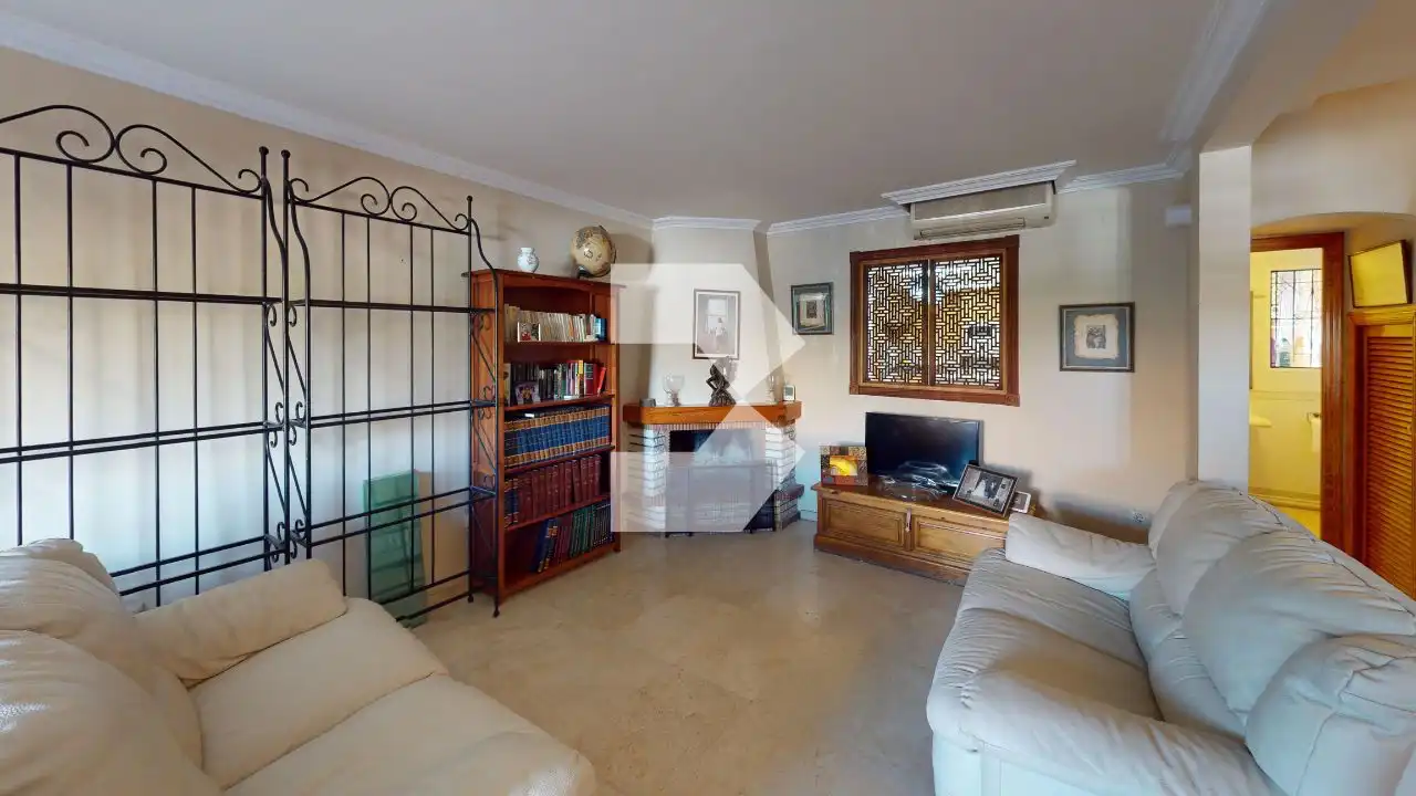 Living room of Detached homes for sale in El Campello  with Air Conditioner, Terrace and Furnished