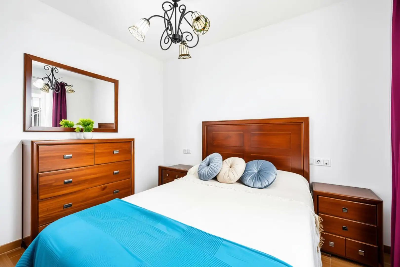 Bedroom of Flat for sale in Chiclana de la Frontera  with Air Conditioner