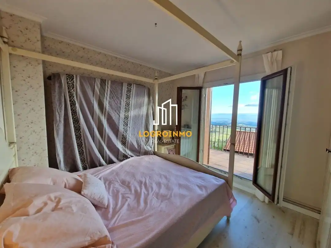 Bedroom of Houses for sale in Lapoblación  with Heating, Private garden and Parquet flooring