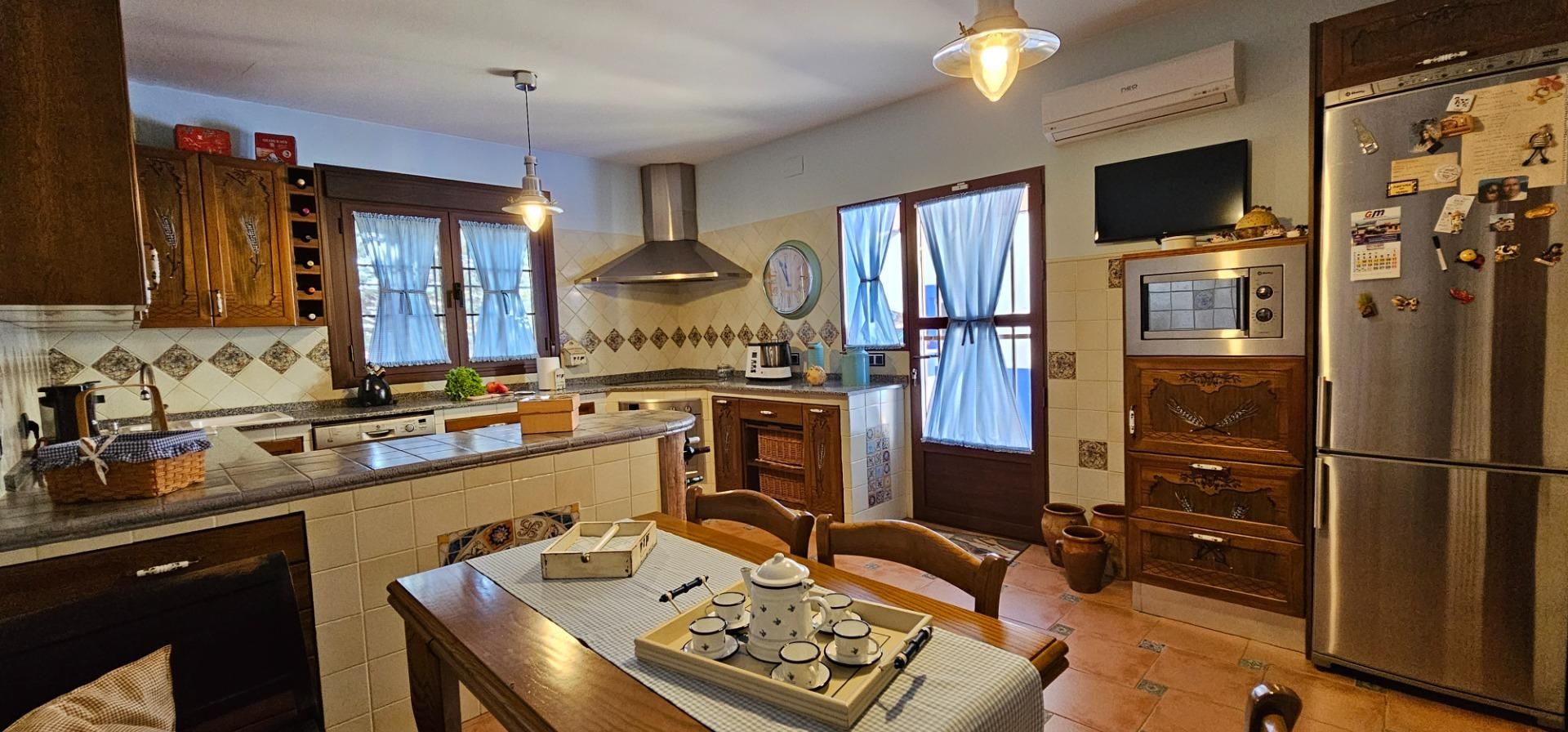 Kitchen of House or chalet for sale in Torralba de Calatrava  with Air Conditioner, Heating and Private garden