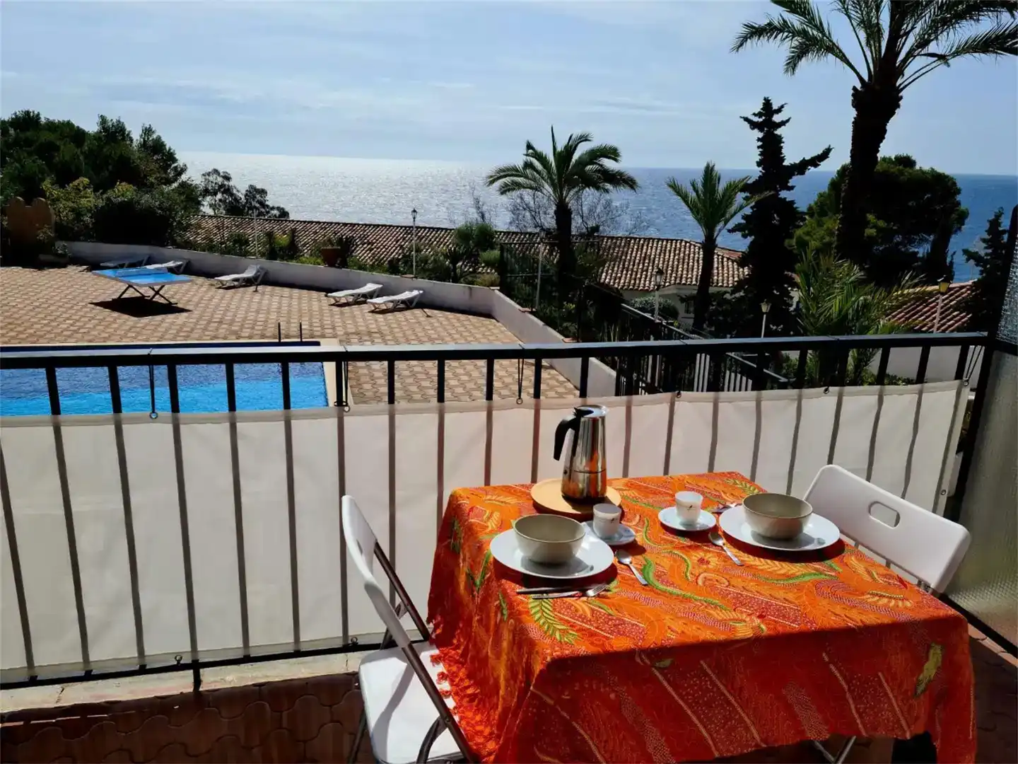 Terrassa de Apartament en venda en Tossa de Mar amb Piscina i Balcó
