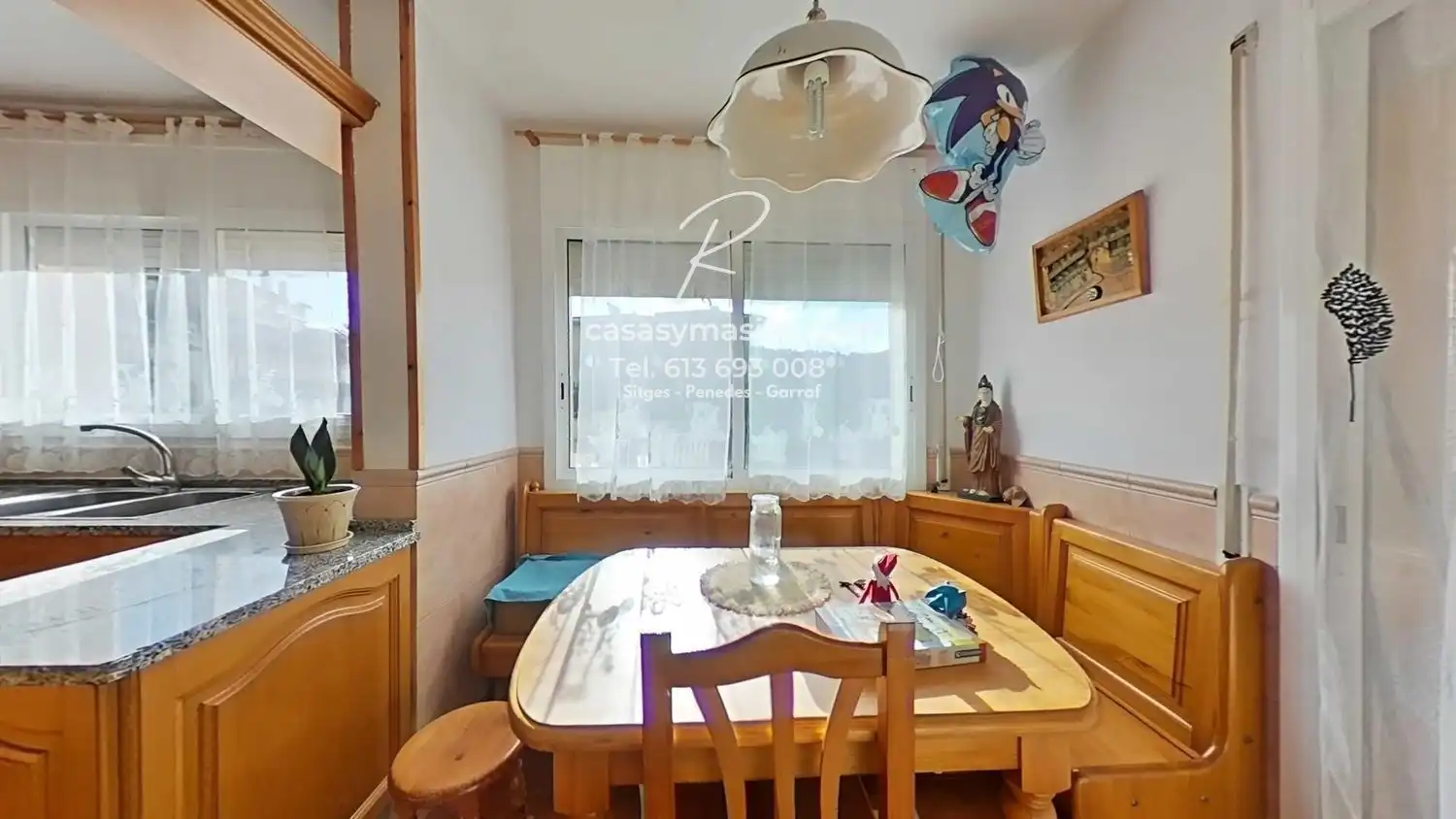 Comedor de Casa o chalet en venta en Olivella con Aire acondicionado, Calefacción y Jardín privado