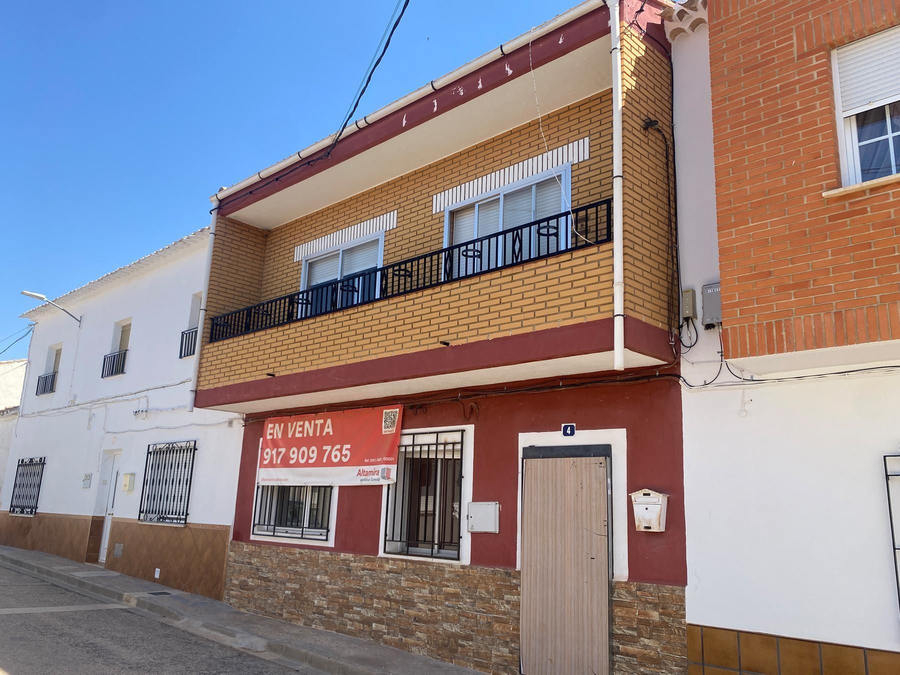 Vista exterior de Casa o chalet en venta en Barrax