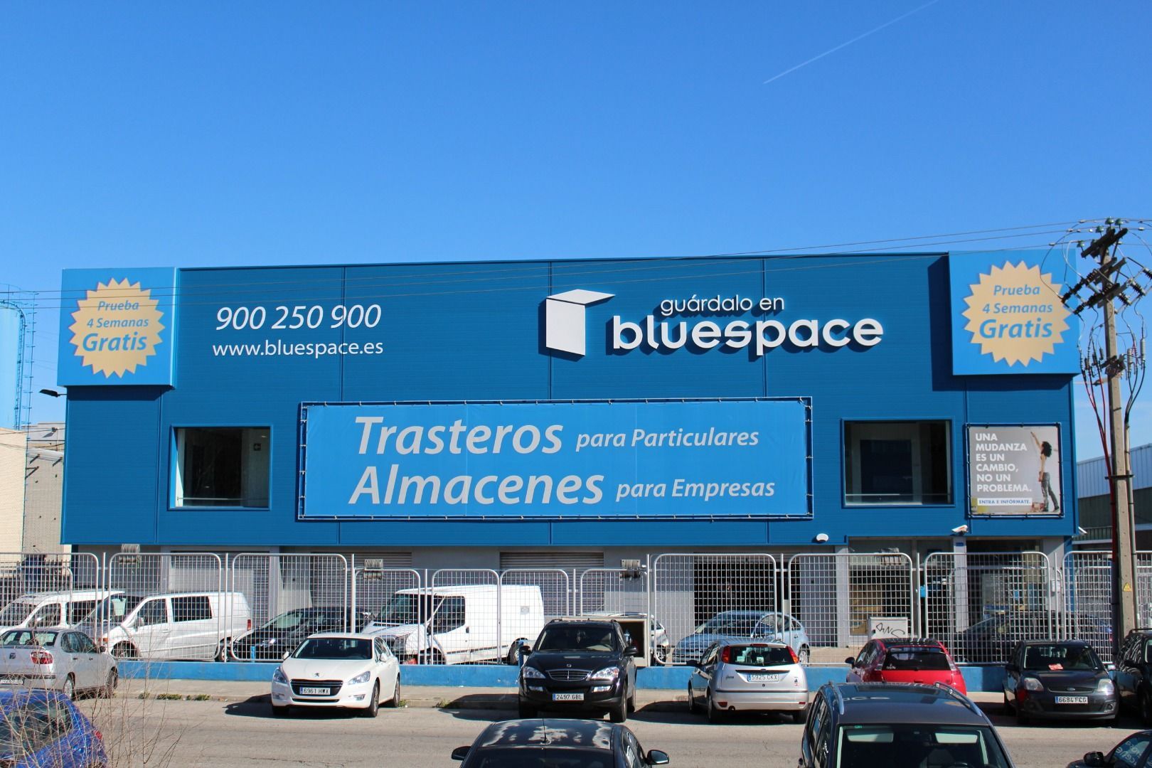 Vista exterior de Traster de lloguer en Leganés
