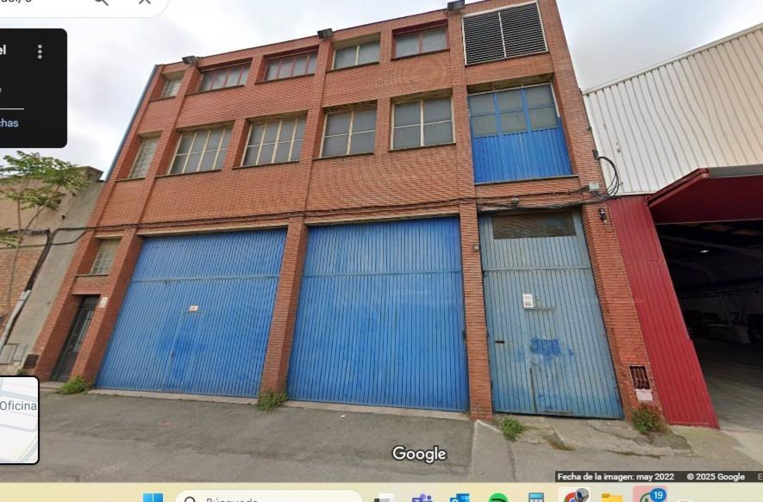 Exterior view of Industrial buildings for sale in Ripollet