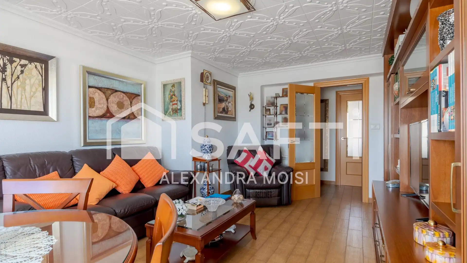 Living room of Flat for sale in Castellón de la Plana / Castelló de la Plana  with Heating and Balcony