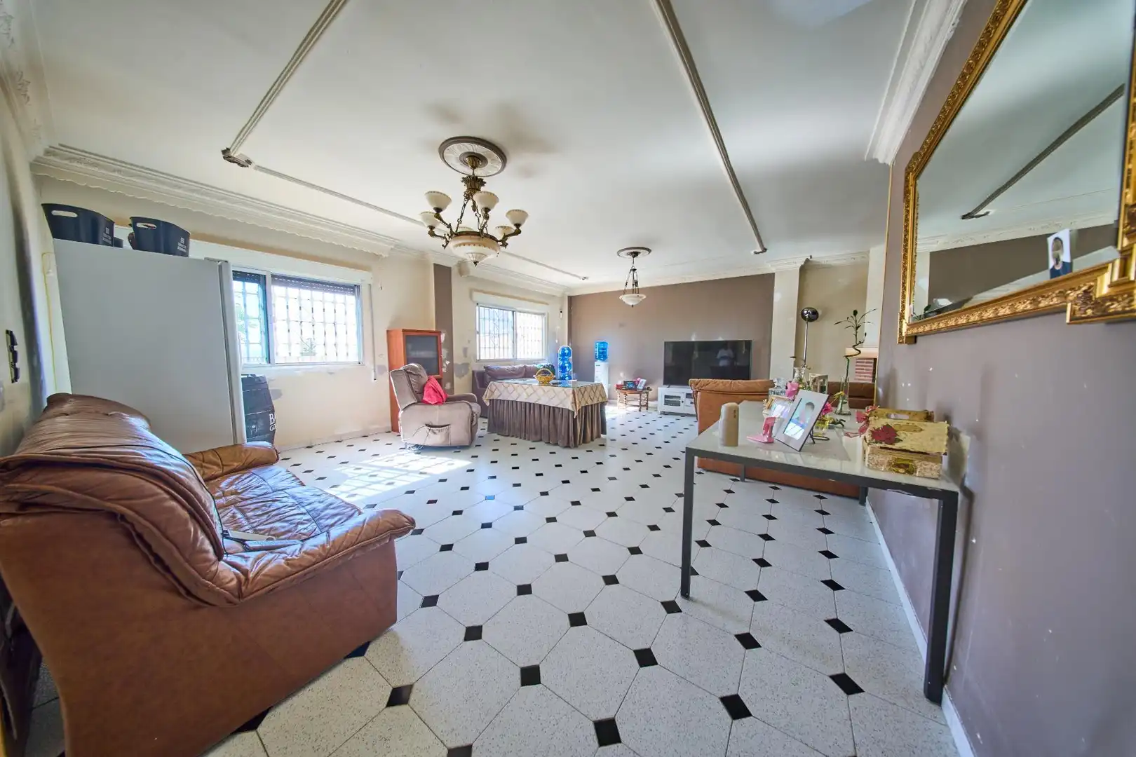 Sala de estar de Casa o chalet en venta en Nívar con Jardín privado, Terraza y Trastero