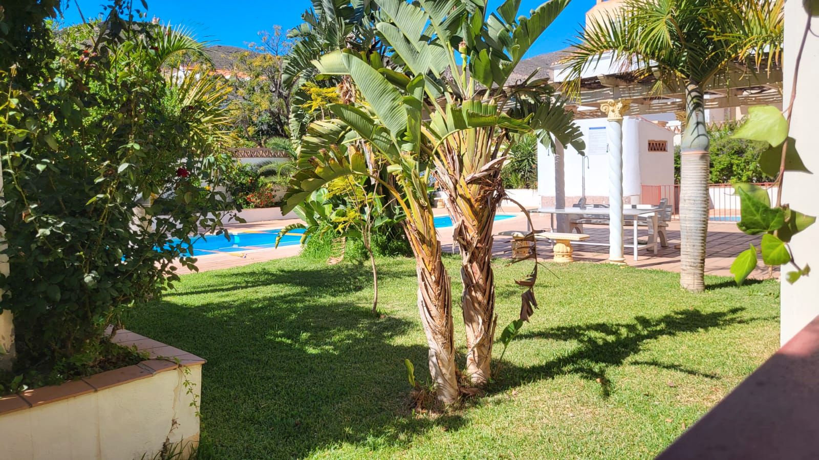 Garden of Flat for sale in Gualchos  with Air Conditioner, Terrace and Storage room