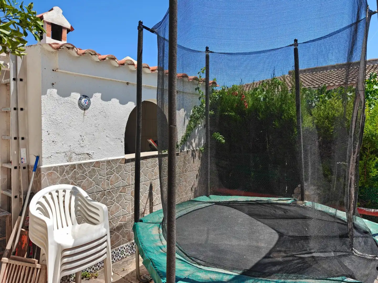 Jardí de Casa adosada en venda en L'Ametlla de Mar  amb Aire condicionat, Calefacció i Jardí privat