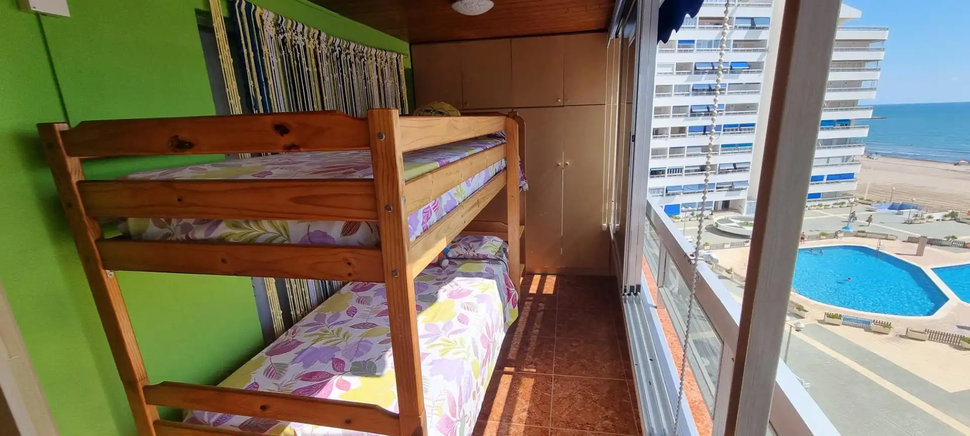 Balcony of Flat for sale in Cullera  with Air Conditioner, Storage room and Furnished
