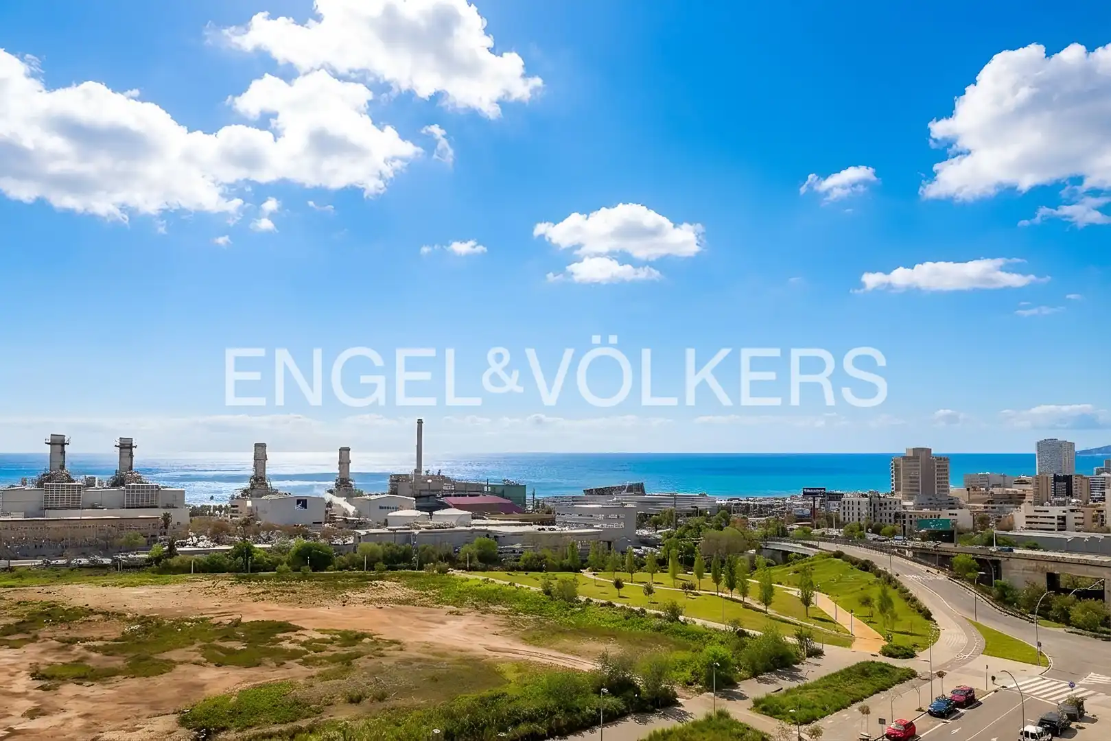 Vista exterior de Ático en venta en Sant Adrià de Besòs con Aire acondicionado, Calefacción y Parquet