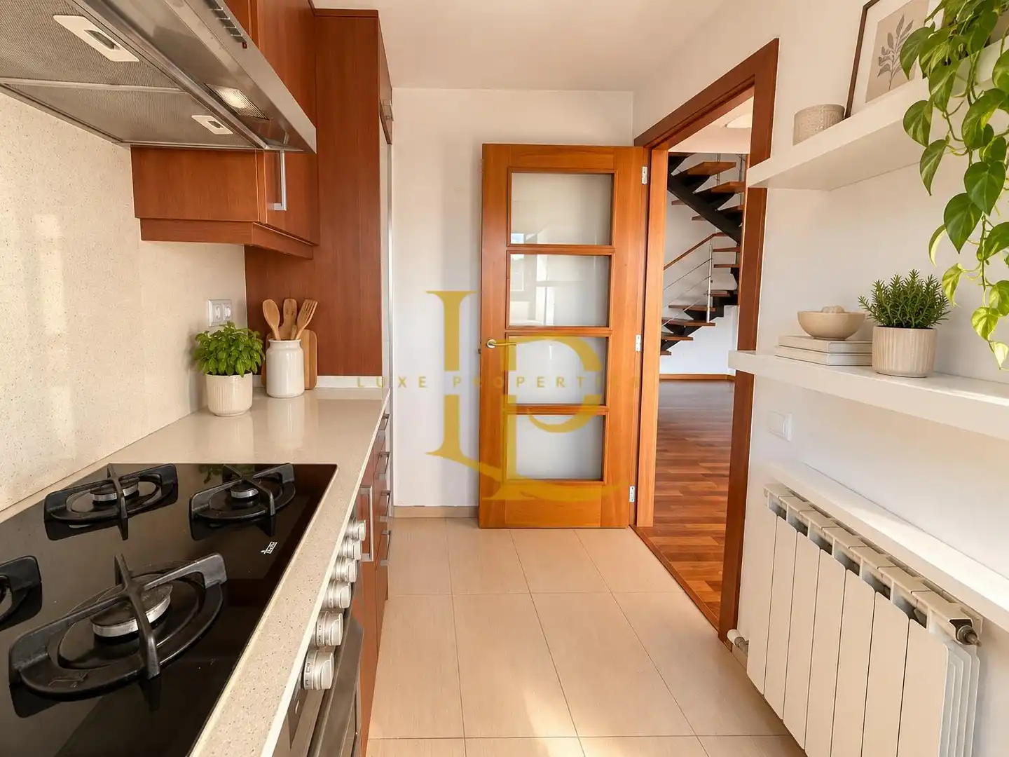 Cuina de Dúplex en venda en Terrassa amb Calefacció, Parquet i Terrassa
