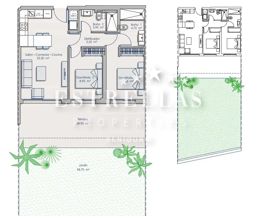 Apartamento con piscina en venta en Golf Bahía, imagen 4