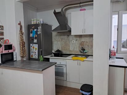 Kitchen of Flat for sale in Gandia  with Parquet flooring, Furnished and Oven