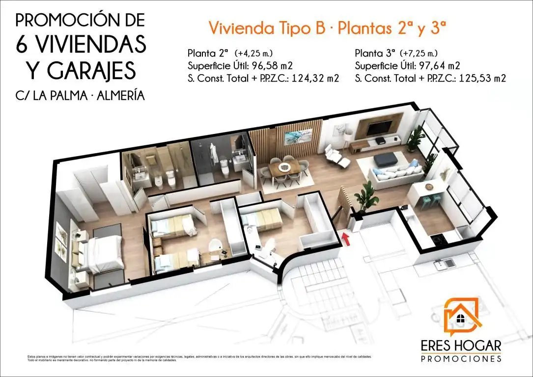 Piso en venta en Almería con Trastero