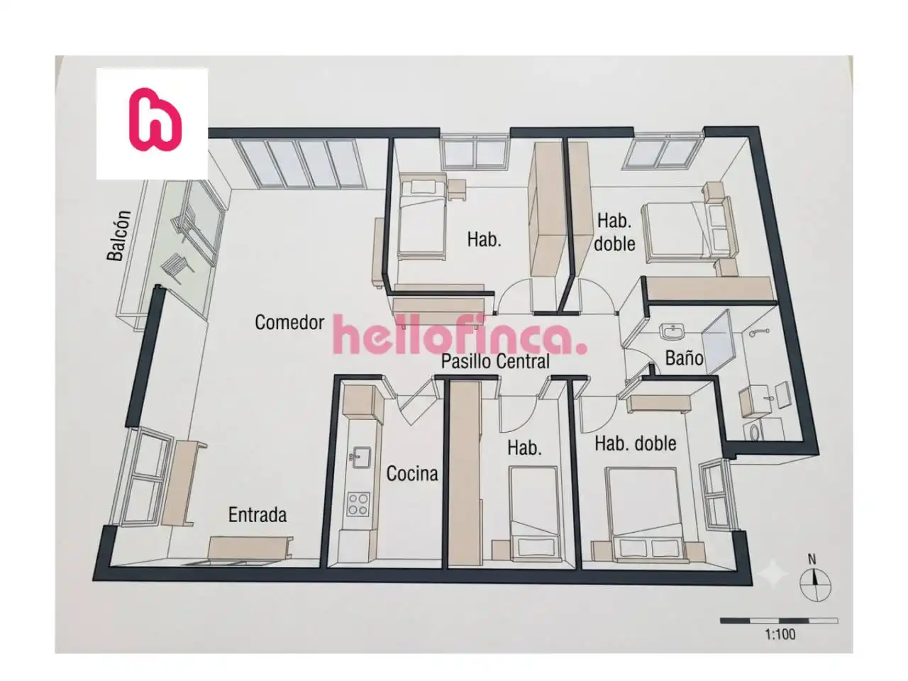 Appartement avec terrasse à vendre à Calle Abat Marcet, imagen 36