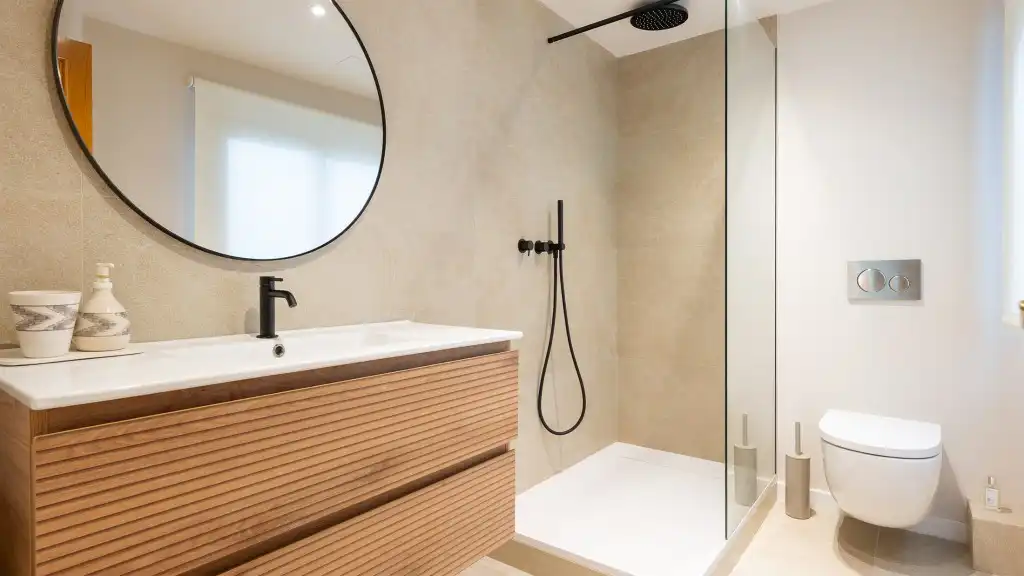 Bathroom of Apartments for sale in  Palma de Mallorca  with Air Conditioner and Terrace