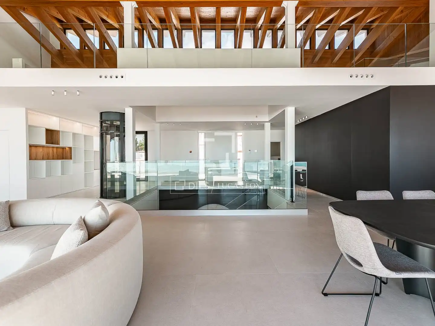 Living room of Houses for rent in Castelldefels  with Heating, Private garden and Terrace
