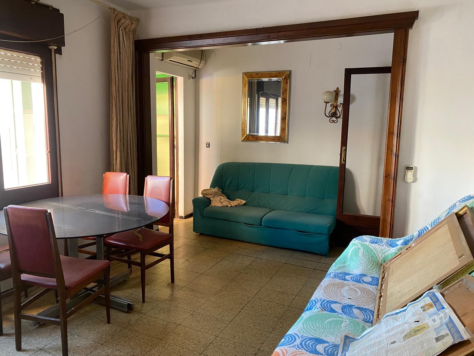 Living room of Single-family semi-detached for sale in Santa Coloma de Farners  with Air Conditioner, Terrace and Storage room