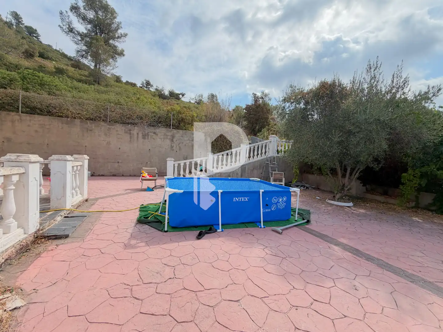Swimming pool of Houses for sale in Vallirana  with Air Conditioner, Private garden and Terrace