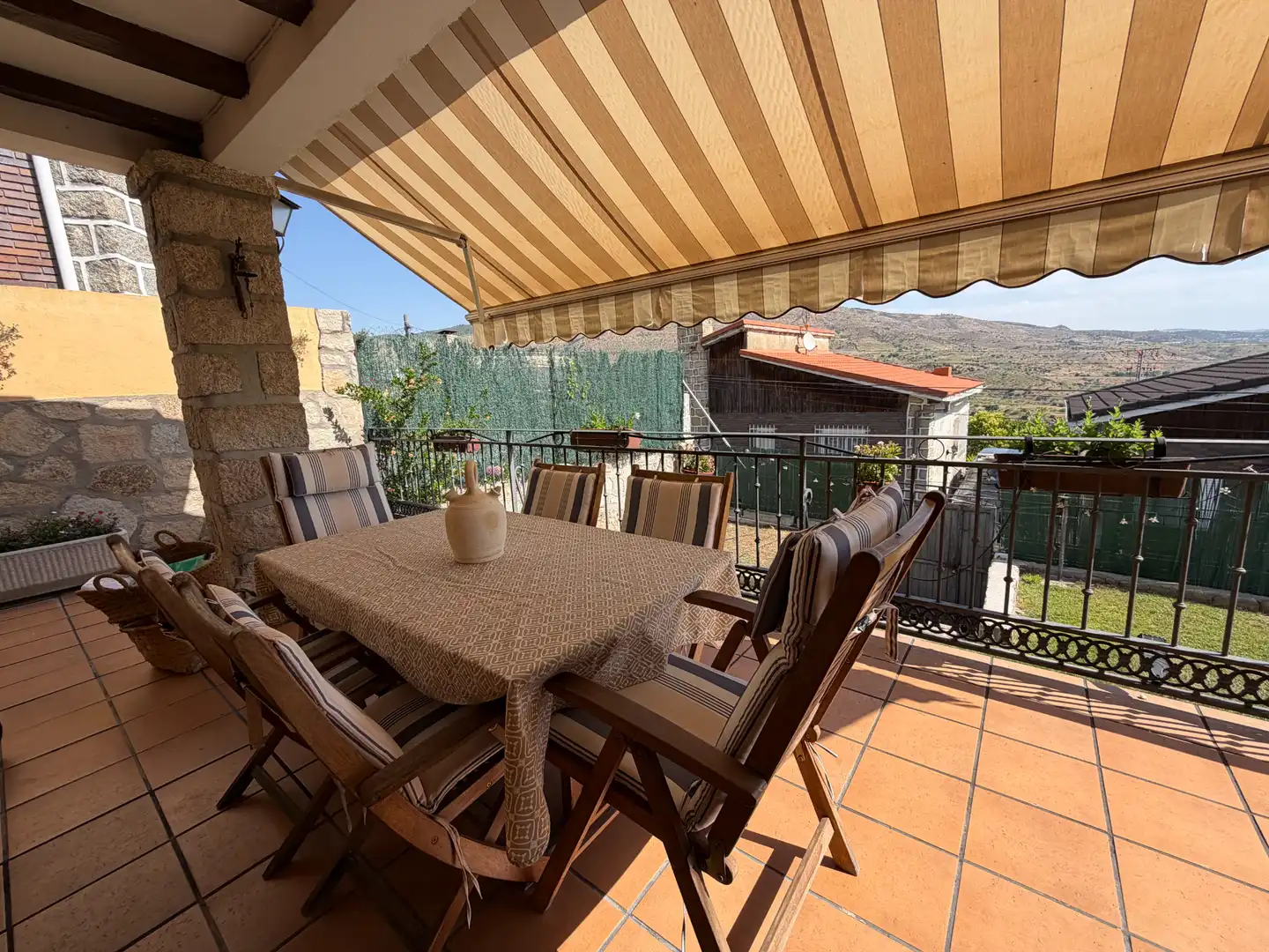 Terraza de Casa o chalet en venta en El Tiemblo  con Aire acondicionado, Calefacción y Jardín privado