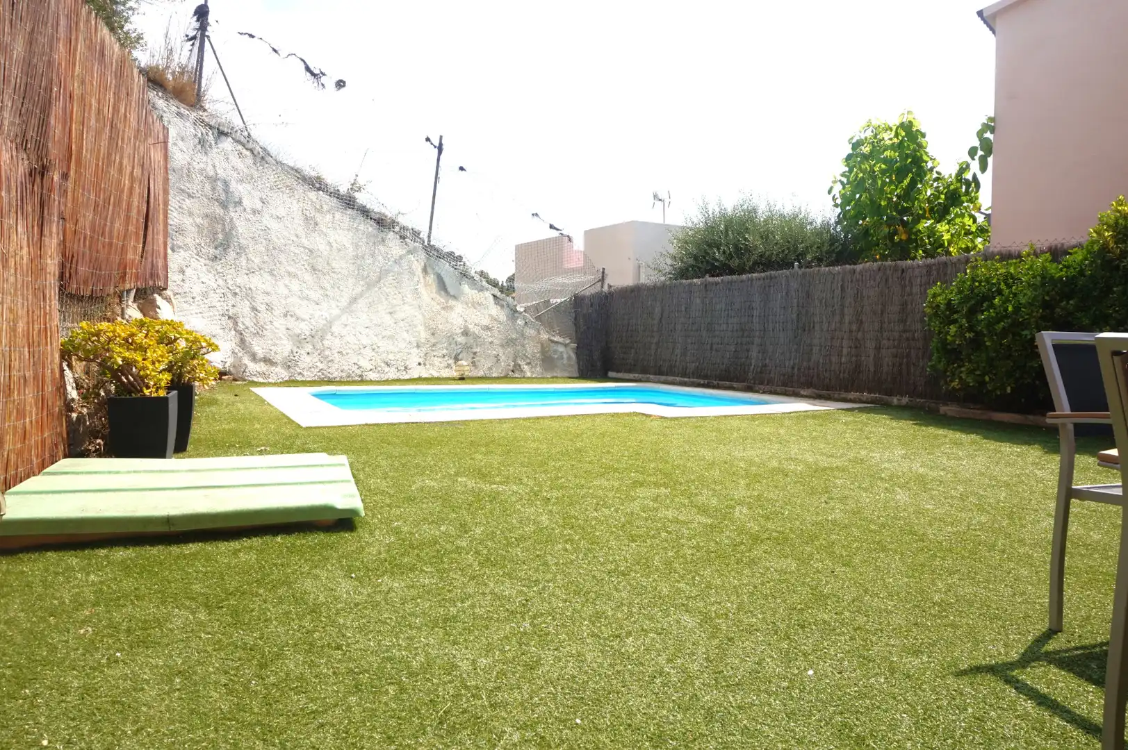 Piscina de Casa adosada en venda en Pineda de Mar amb Calefacció, Jardí privat i Terrassa