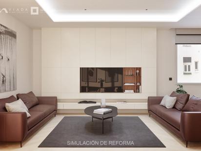 Sala d'estar de Pis de lloguer en  Madrid Capital amb Aire condicionat, Calefacció i Terrassa