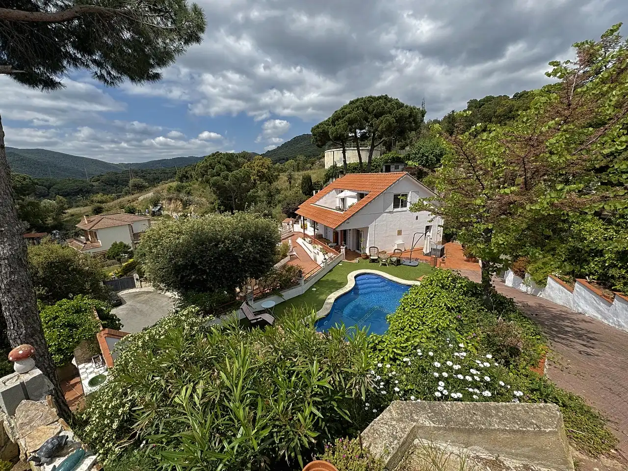 Jardí de Casa o xalet en venda en Arenys de Munt amb Calefacció, Jardí privat i Terrassa
