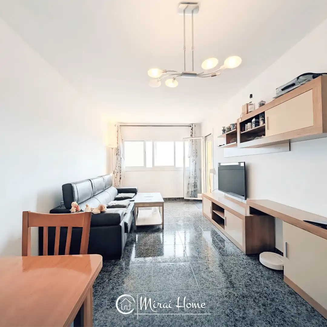 Sala de estar de Piso en venta en Granollers con Balcón