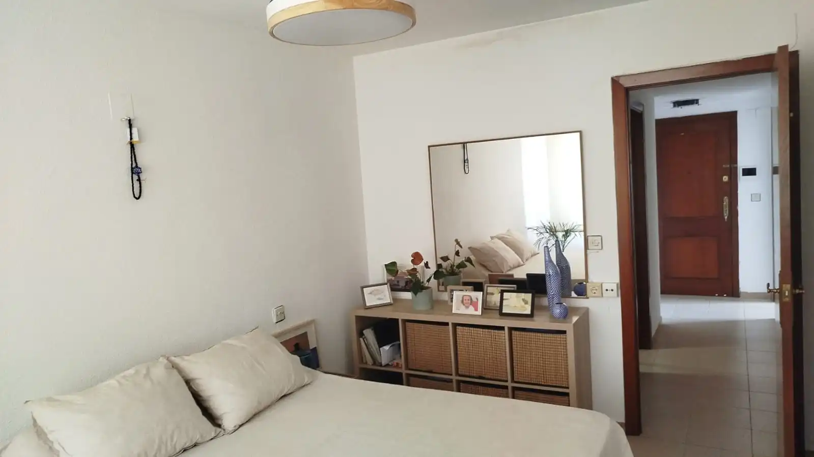 Schlafzimmer von Wohnungen zur Miete in Zaragoza mit Heizung, Möbliert und Ofen