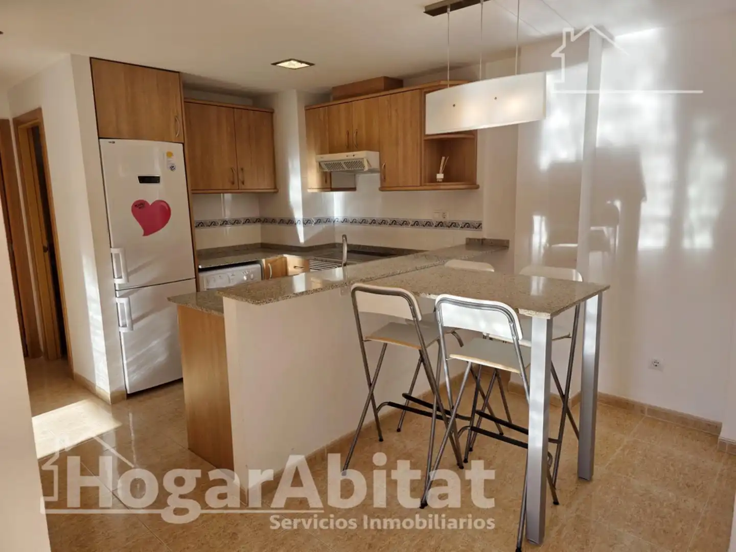 Kitchen of Flat for sale in Canet d'En Berenguer  with Air Conditioner, Terrace and Storage room