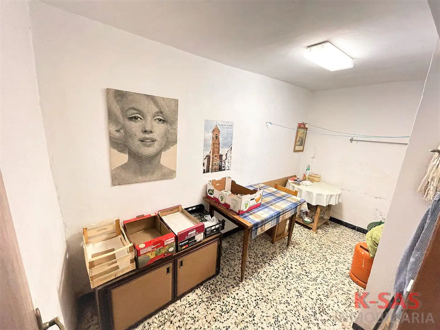 Cuina de Casa o xalet en venda en Aldeire amb Moblat i Balcó