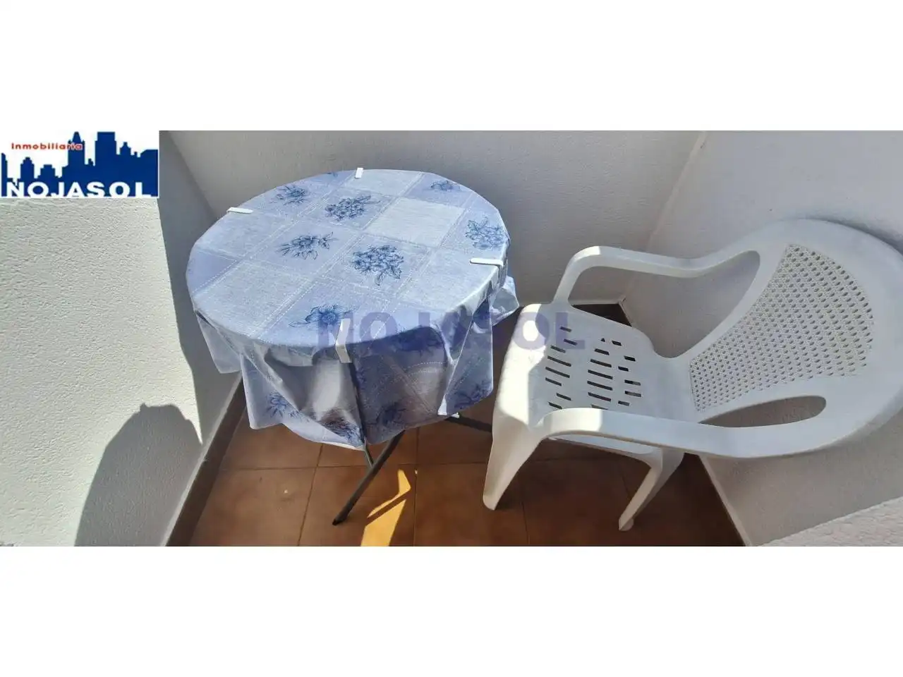 Terrace of Flat for rent in Noja  with Heating, Terrace and Furnished