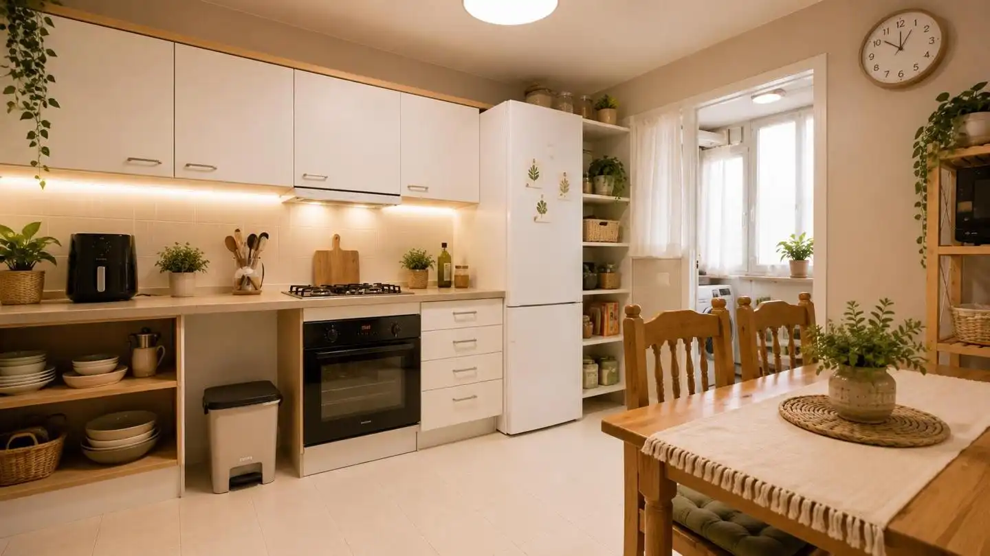 Cocina de Piso en venta en Móstoles con Terraza