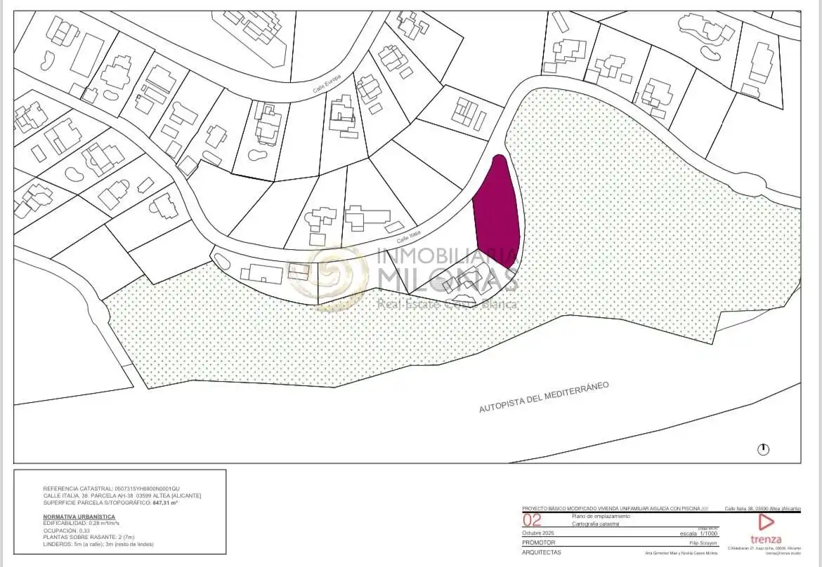 Residential land for sale in Calle Calle Italia 38, imagen 9